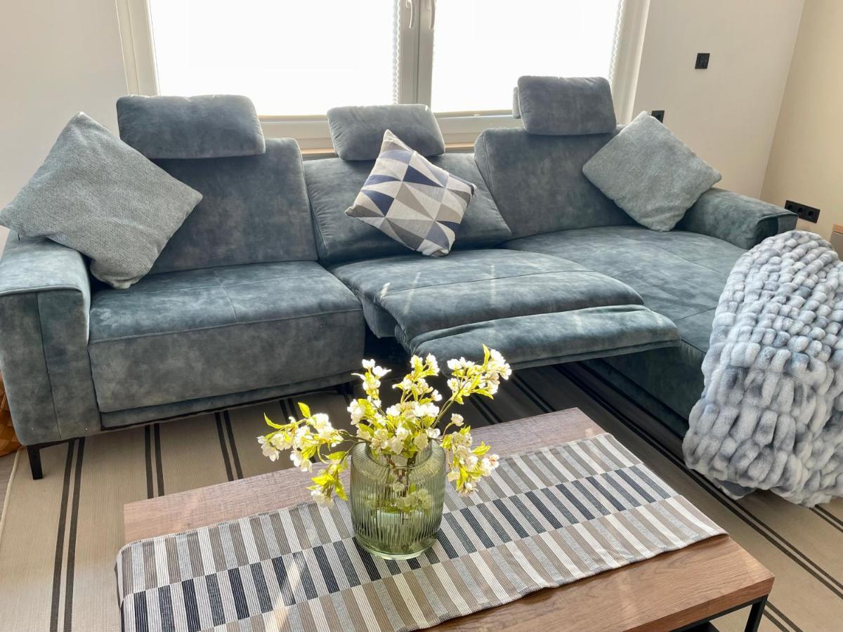 Wellnesshome Fontaneweg Mit Sauna, Terrasse Und Garten Espelkamp-Mittwald Bagian luar foto